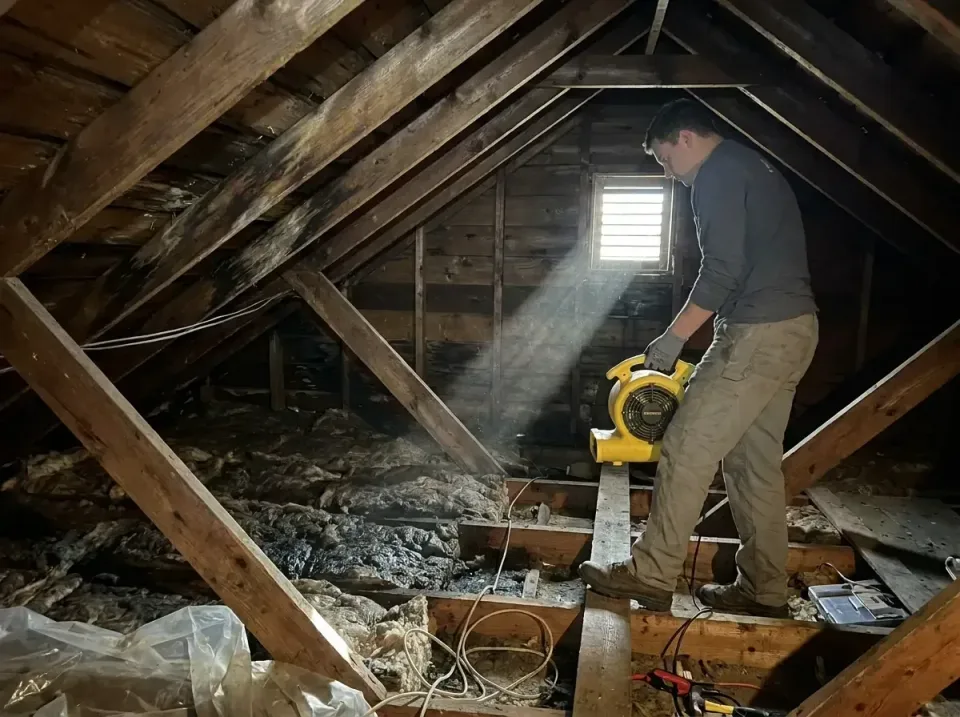 attic-water-damage-drying-proc-007 — frequently asked questions, Emergency Water Extraction & 24/7 Flood Response in Paterso…